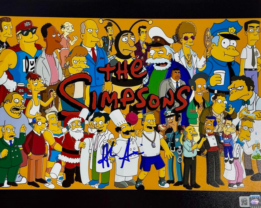 Hank Azaria Signed 11x14 Photo (The Simpsons) - OC Celebrity Marketing